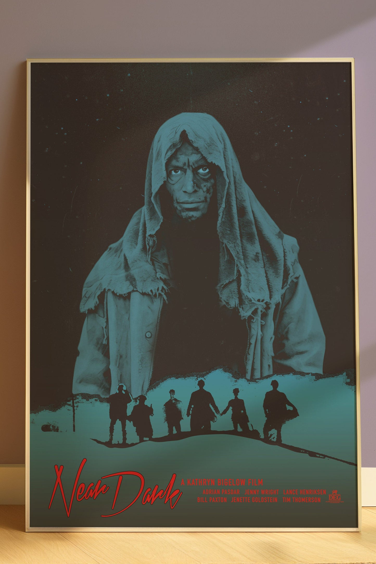movie poster of the 1987 near dark by kathryn bigelow