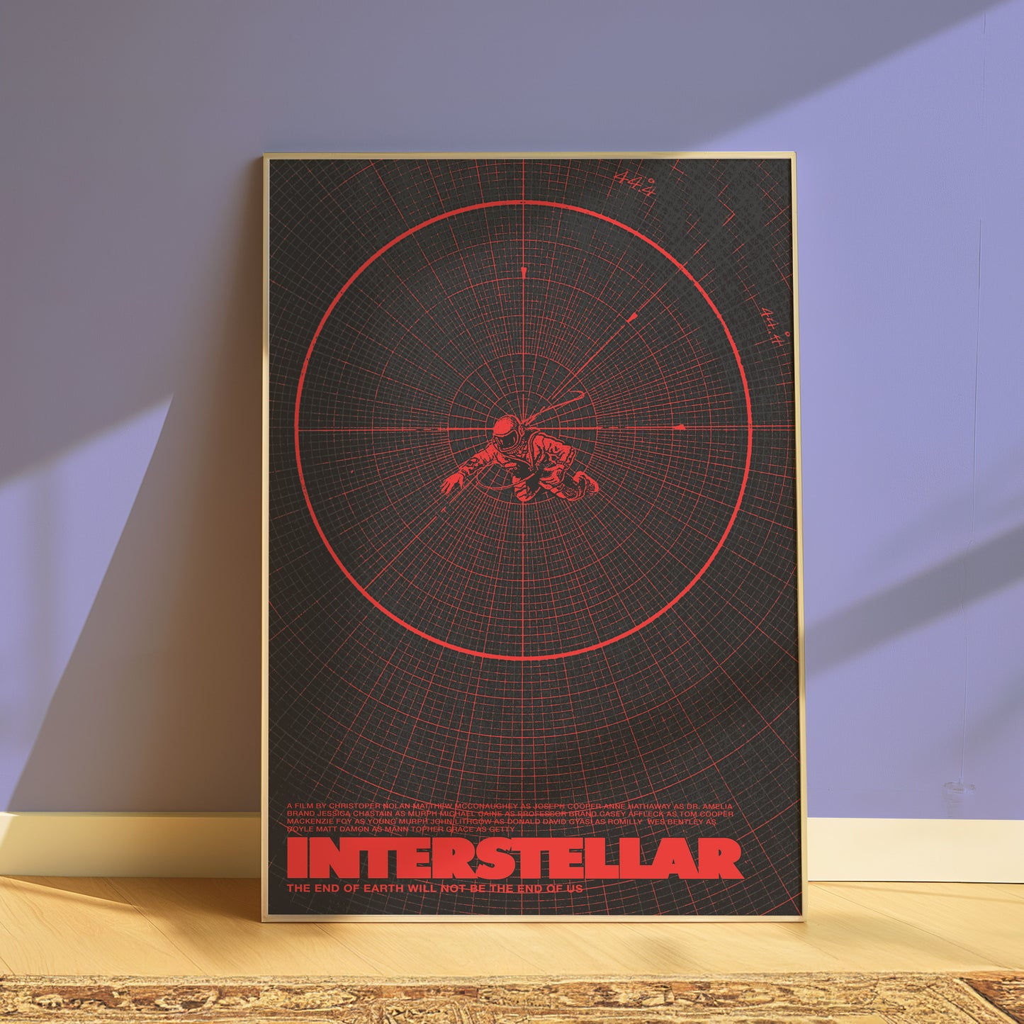 Interstellar Alternative Film Movie Poster Sci Fi Wall Art. Christopher Nolan movie print. Wall art for movie lovers Poster Print – Limited Edition Art for Home Decor. High quality prints for cinephile and movie lovers. A print of Christopher Nolan's movie Interstellar