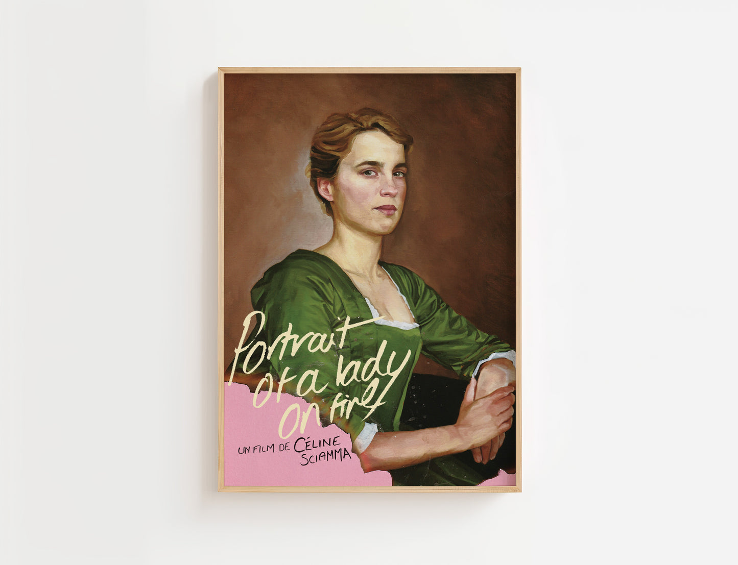 Portrait of a Lady on Fire Poster Print – Limited Edition Art for Home Decor. High quality prints for cinephile and movie lovers. A print of Céline Sciamma's 2019 movie Portrait of a lady on fire