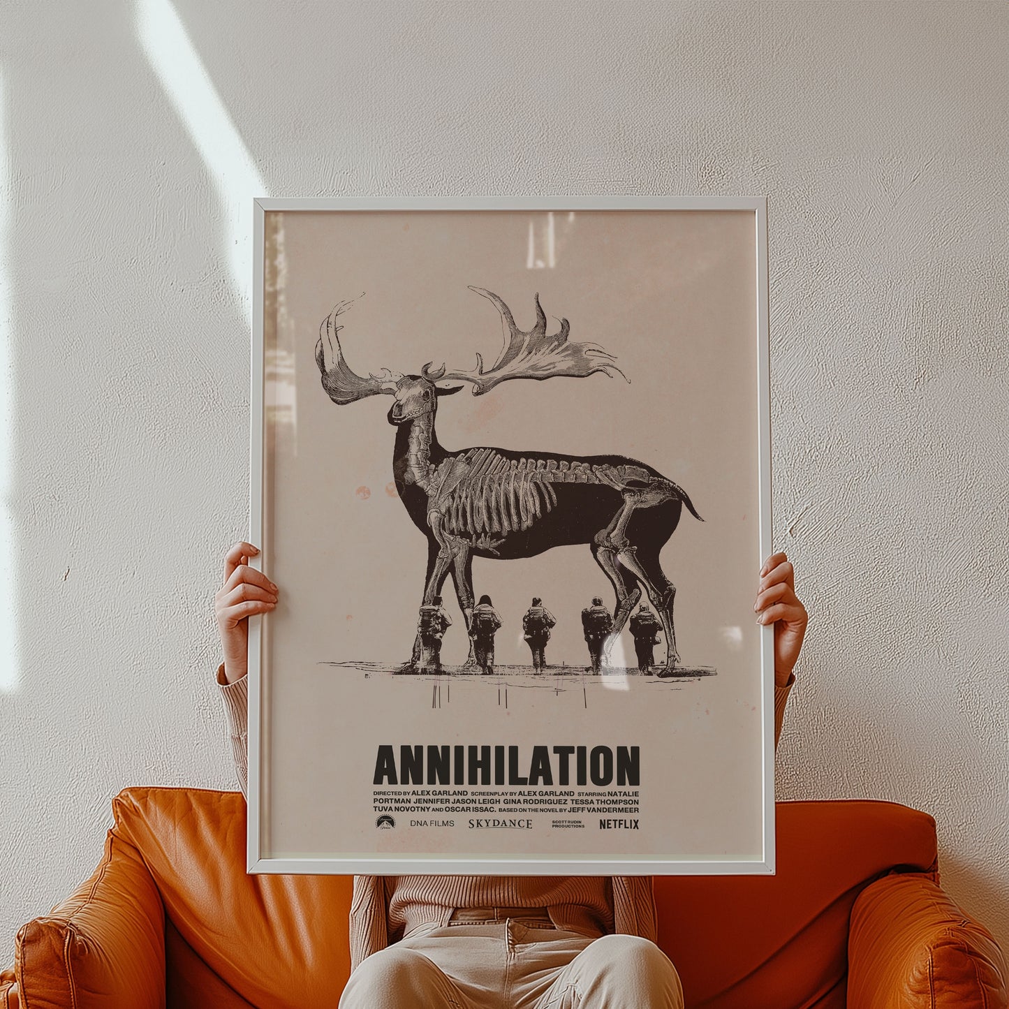 Annihilation Alternative Film Movie Poster Sci Fi Wall Art. Alex Garland movie print. Wall art for movie lovers.