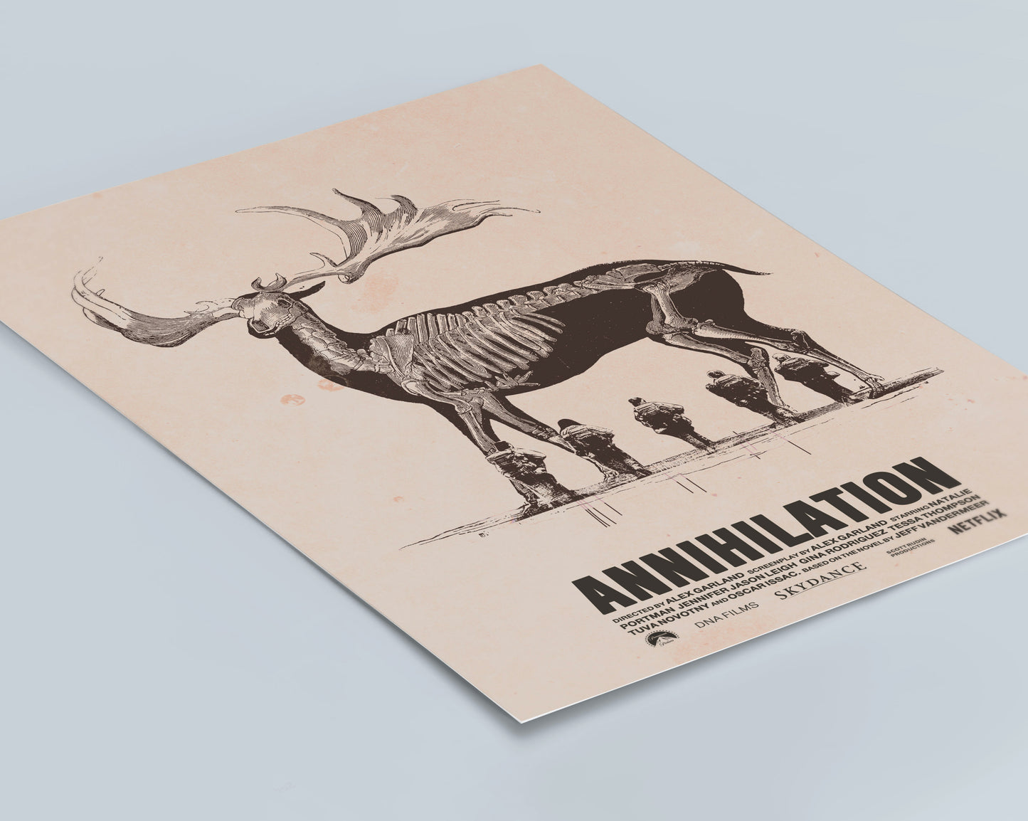 Annihilation Alternative Film Movie Poster Sci Fi Wall Art. Alex Garland movie print. Wall art for movie lovers.