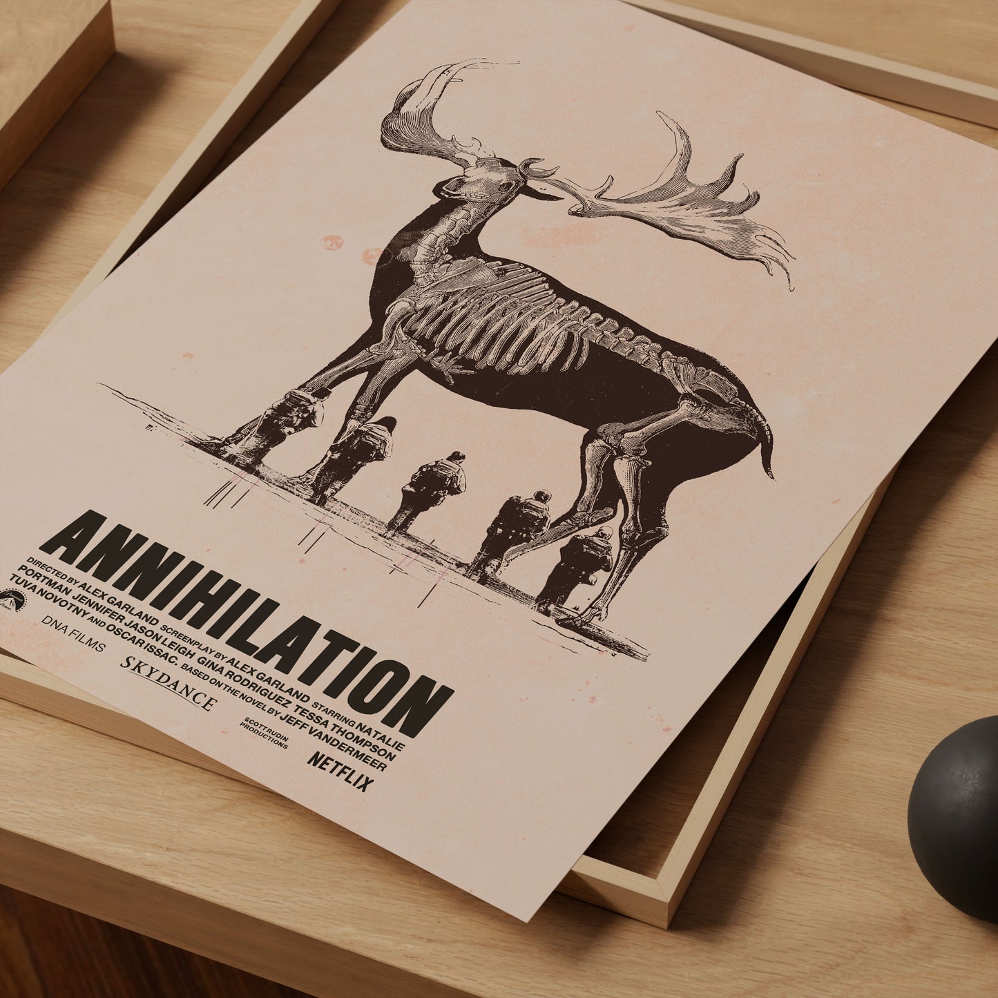 Annihilation Alternative Film Movie Poster Sci Fi Wall Art. Alex Garland movie print. Wall art for movie lovers.