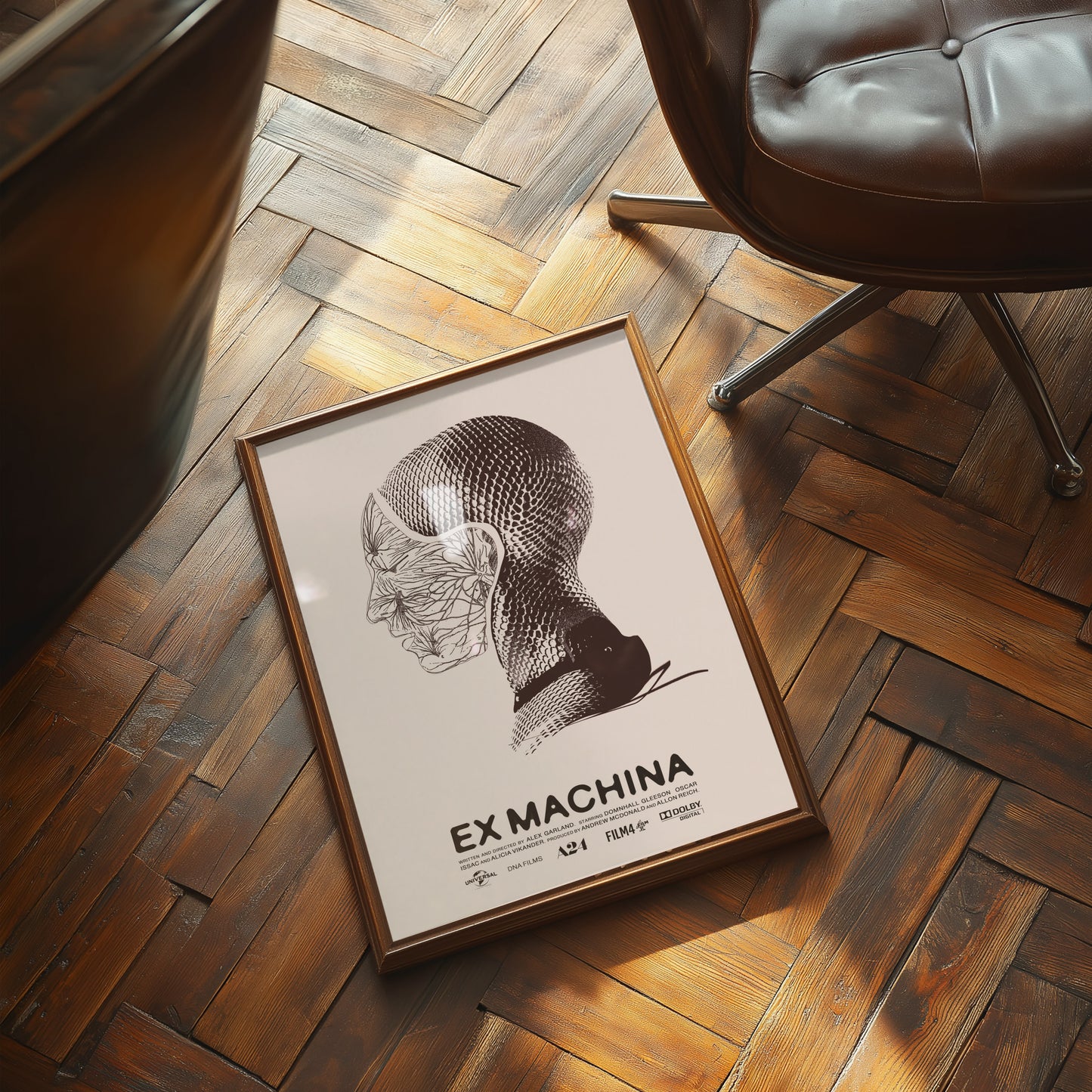 Ex Machina Poster Print – Limited Edition Art for Home Decor. High quality prints for cinephile and movie lovers. A print of Alex Garland's 2014 movie Ex Machina.