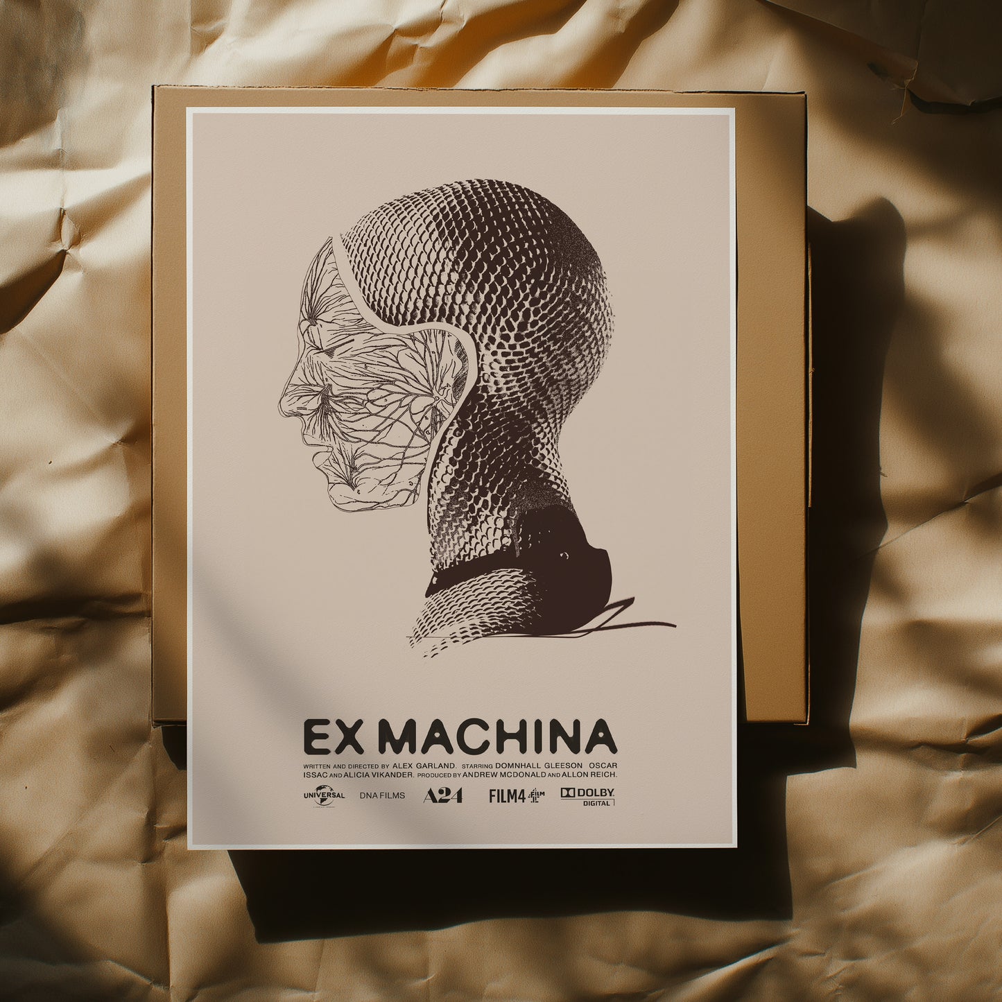 Ex Machina Poster Print – Limited Edition Art for Home Decor. High quality prints for cinephile and movie lovers. A print of Alex Garland's 2014 movie Ex Machina.