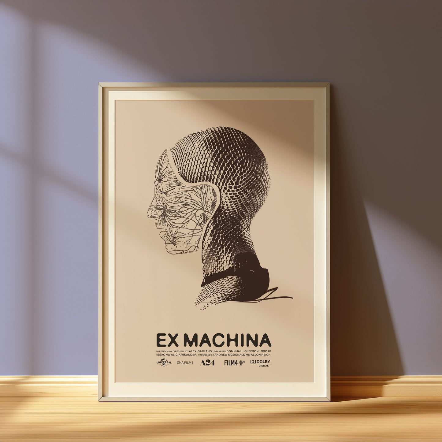 Ex Machina Poster Print – Limited Edition Art for Home Decor. High quality prints for cinephile and movie lovers. A print of Alex Garland's 2014 movie Ex Machina.