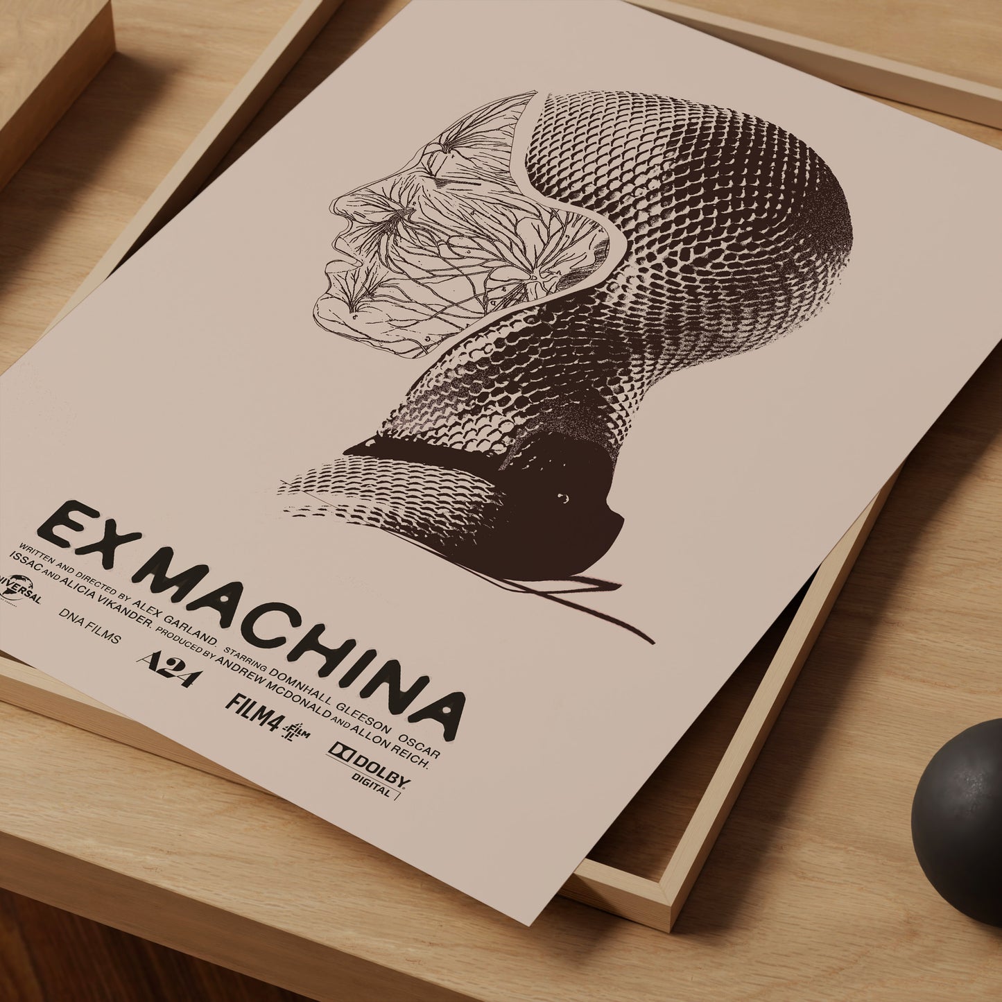 Ex Machina Poster Print – Limited Edition Art for Home Decor. High quality prints for cinephile and movie lovers. A print of Alex Garland's 2014 movie Ex Machina.