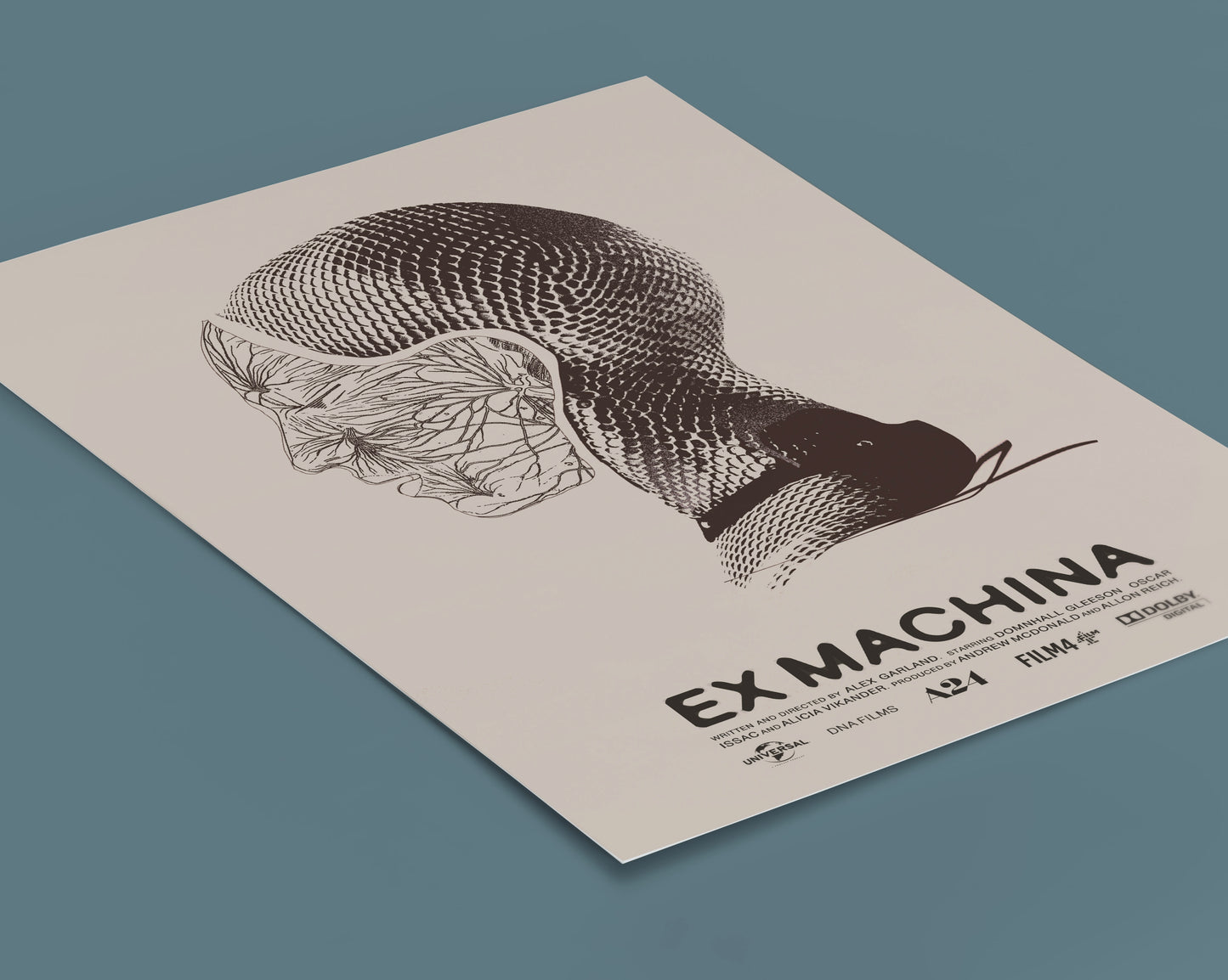Ex Machina Poster Print – Limited Edition Art for Home Decor. High quality prints for cinephile and movie lovers. A print of Alex Garland's 2014 movie Ex Machina.