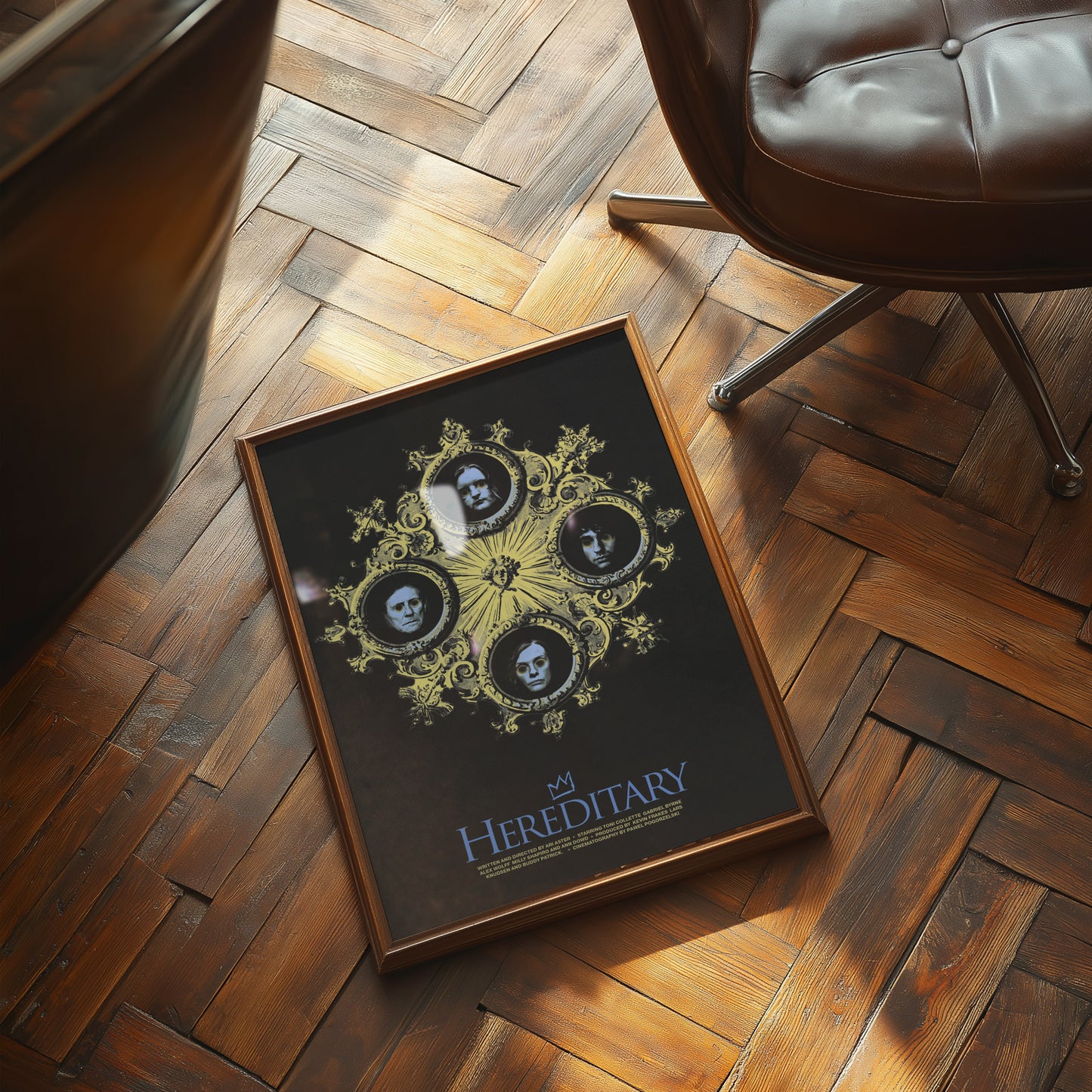 Hereditary Movie Print. Unframed Wall Print. Movie Poster of Ari Aster's movie Hereditary, starring Toni Collette.  Movie poster wall art.