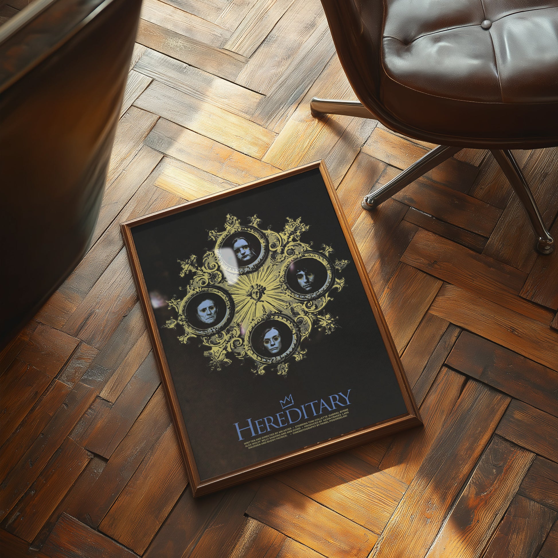 Hereditary Movie Print. Unframed Wall Print. Movie Poster of Ari Aster's movie Hereditary, starring Toni Collette.  Movie poster wall art.