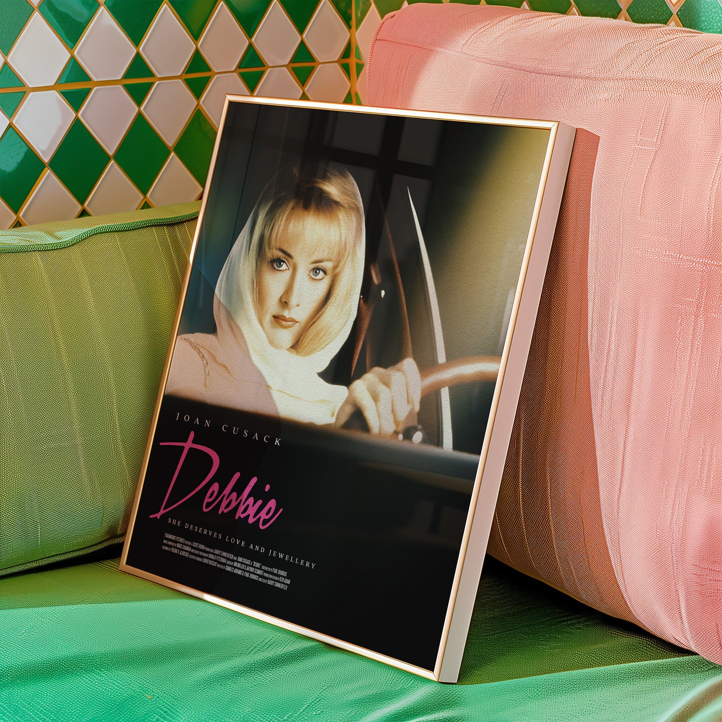 debbie jelinksy print.  debbie jelinksy drive movie merch. debbie jelinksy art.  drive movie funny poster