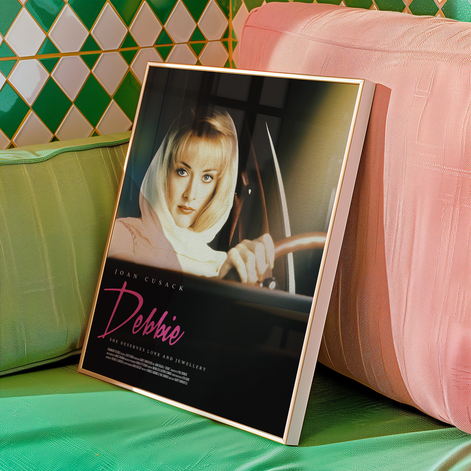 debbie jelinksy print.  debbie jelinksy drive movie merch. debbie jelinksy art.  drive movie funny poster