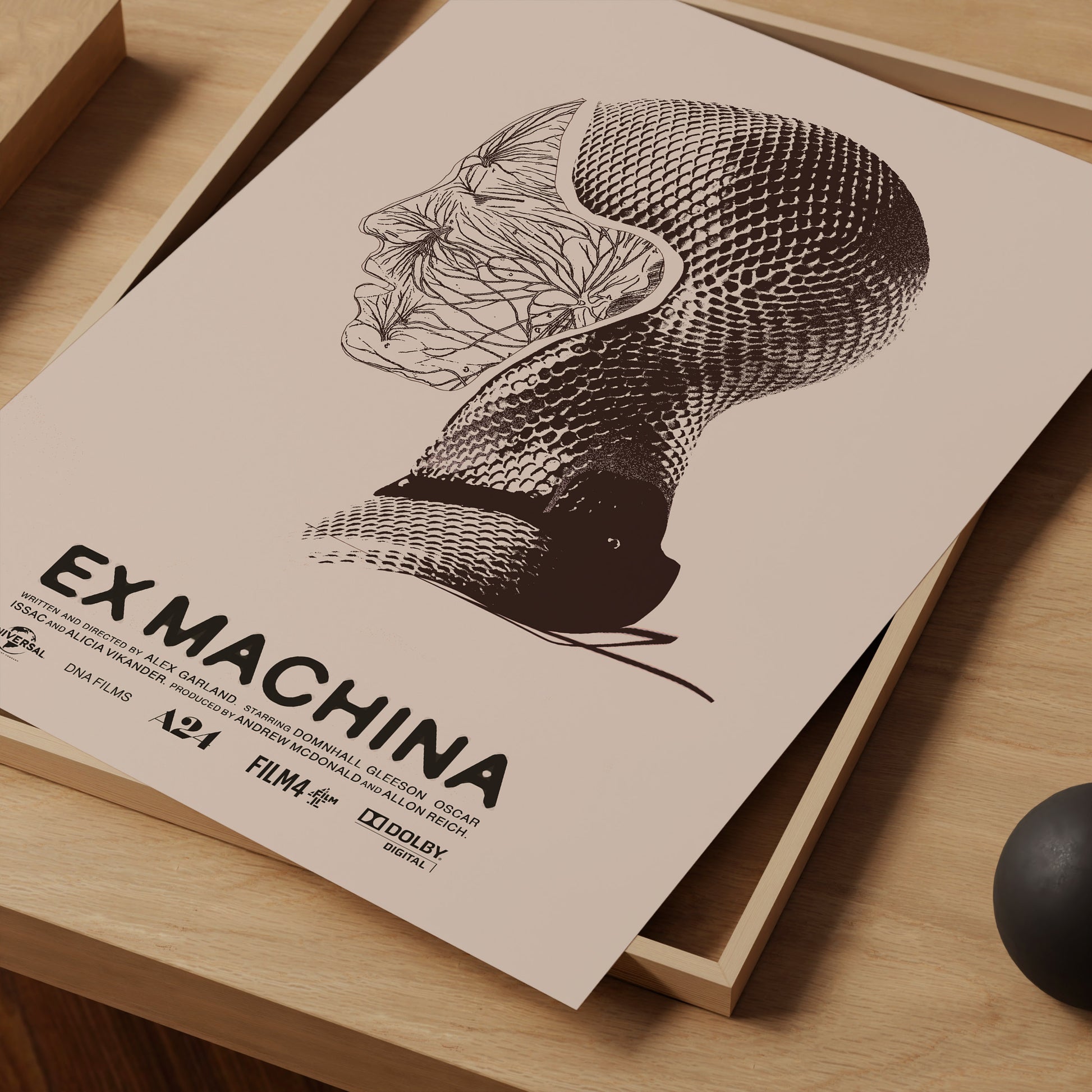 Ex Machina Poster Print – Limited Edition Art for Home Decor.  High quality prints for cinephile and movie lovers.  A print of Alex Garland's 2014 movie Ex Machina.